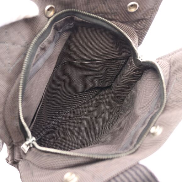 Hermes Yell line Ad PM Backpack Rucksack canvas Black Authentic - Picture 3 of 10